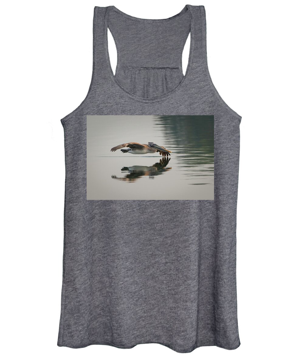 Alameda Women's Tank Top featuring the photograph Testing the Water by Mike Gifford