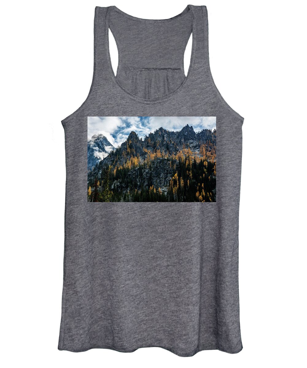 Enchantments Women's Tank Top featuring the photograph The Enchantments - Larches by Pelo Blanco Photo