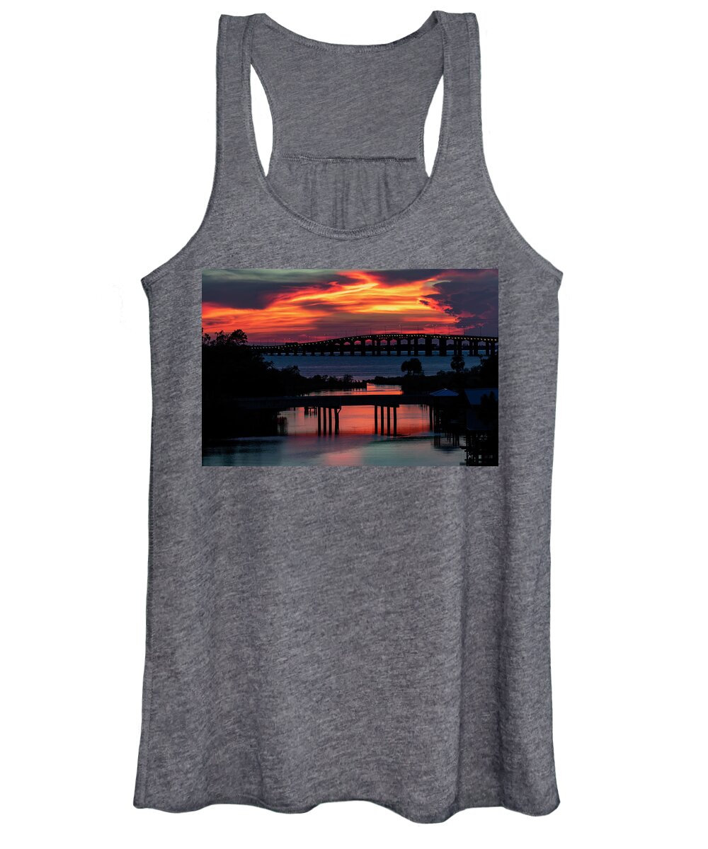 Sunset Women's Tank Top featuring the photograph Tonight's Sunset Special by JASawyer Imaging