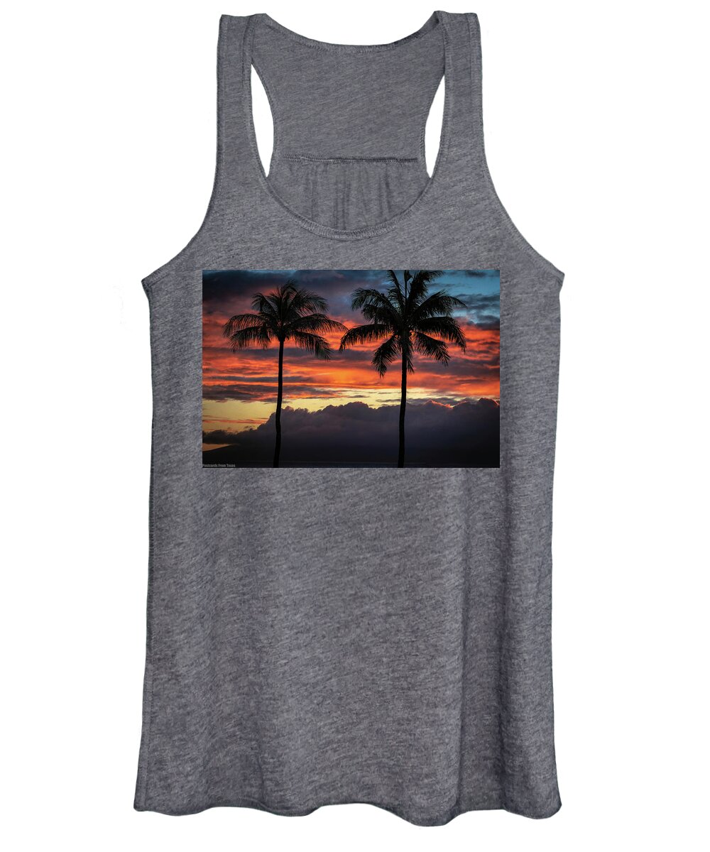 Hawaii Women's Tank Top featuring the photograph Two Coconuts by G Lamar Yancy