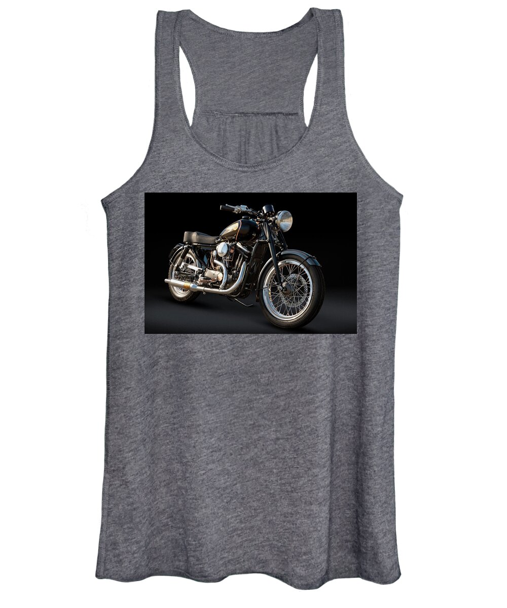 Vintage Women's Tank Top featuring the photograph Vinster by Andy Romanoff