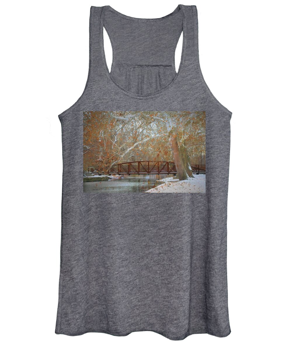  Women's Tank Top featuring the photograph Winter Sycamores by Jack Wilson