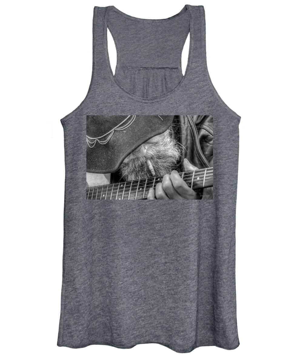 Faces Women's Tank Top featuring the photograph Yukon Jack I by Al Griffin