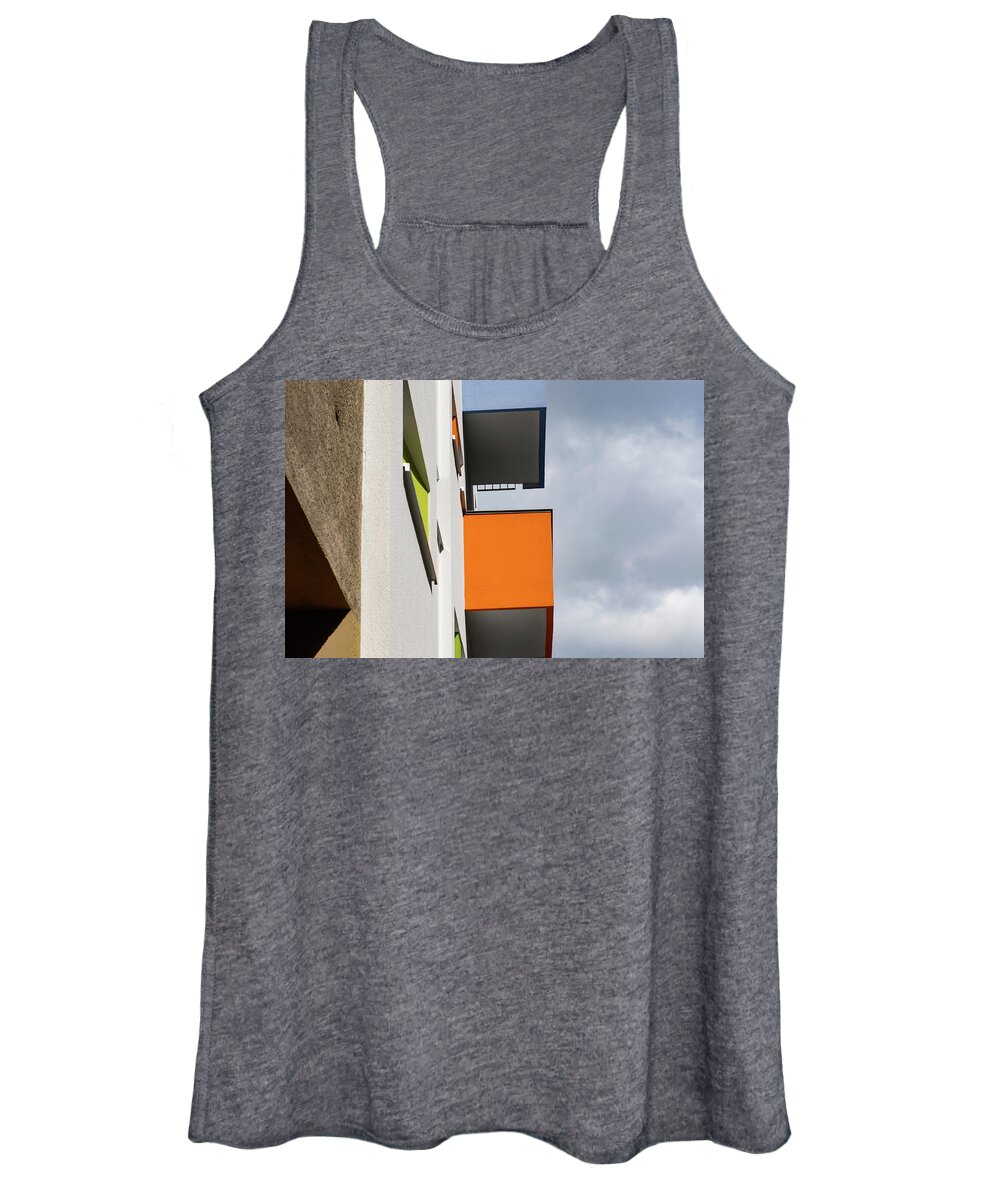 Architecture Women's Tank Top featuring the photograph Architecture details #1 by Eleni Kouri