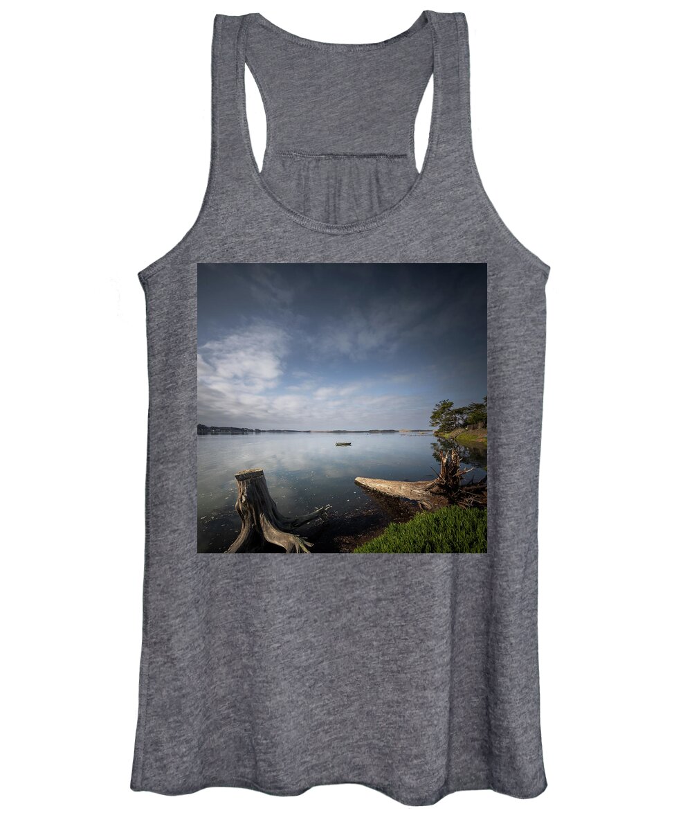  Women's Tank Top featuring the photograph Baywood #1 by Lars Mikkelsen