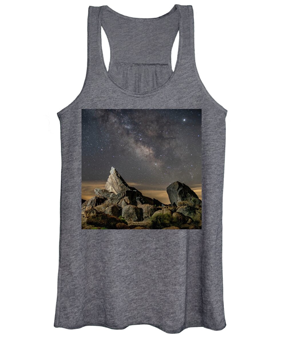 Milkyway Women's Tank Top featuring the photograph It is out there #1 by Daniel Hayes