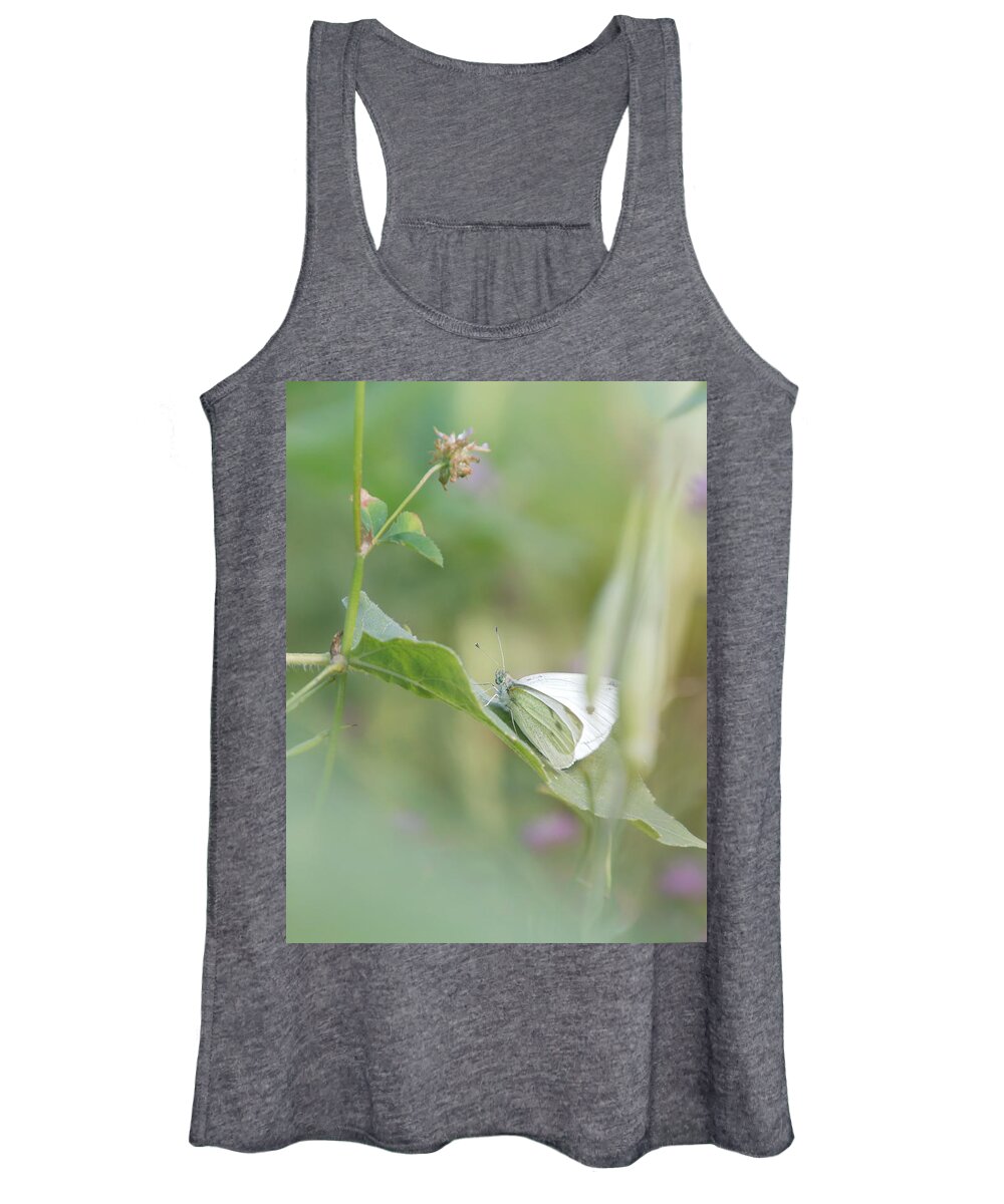 Butterfly Women's Tank Top featuring the photograph Meadow life by Jaroslav Buna