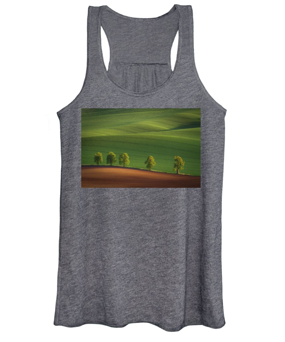 Europe Women's Tank Top featuring the photograph Pilgrims #1 by Piotr Skrzypiec
