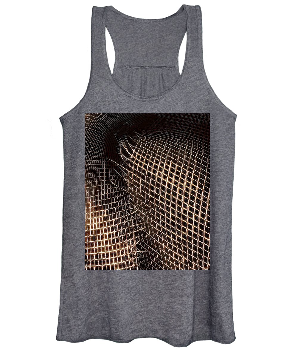 Torn Women's Tank Top featuring the photograph Ripped #1 by Jim Signorelli