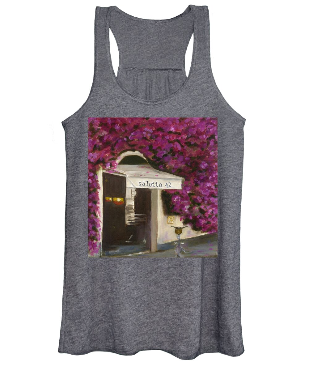 Rome Women's Tank Top featuring the painting Salotto 42 by Juliette Becker
