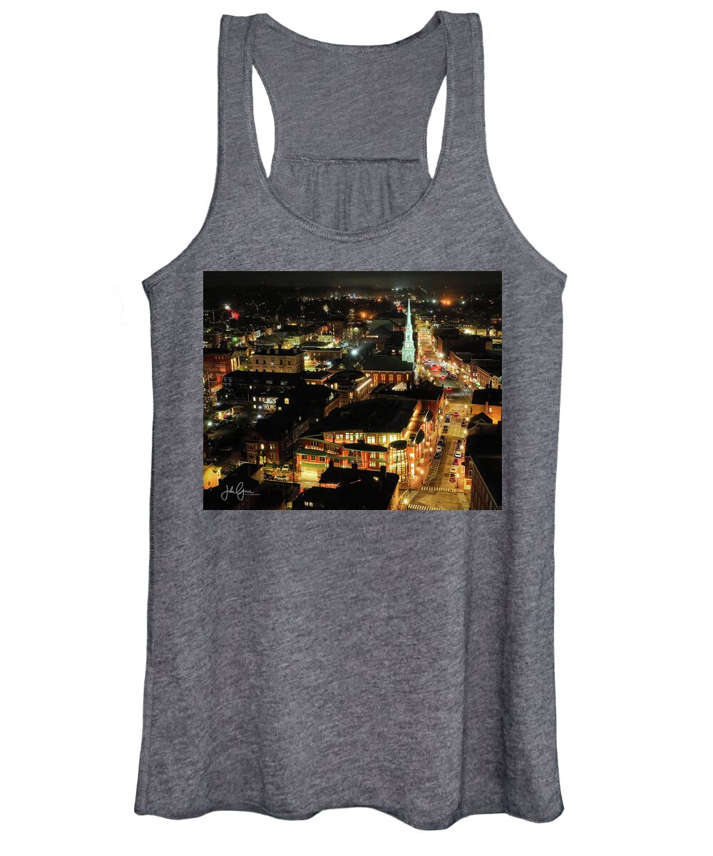 Cityscape Women's Tank Top featuring the photograph Portsmouth #11 by John Gisis