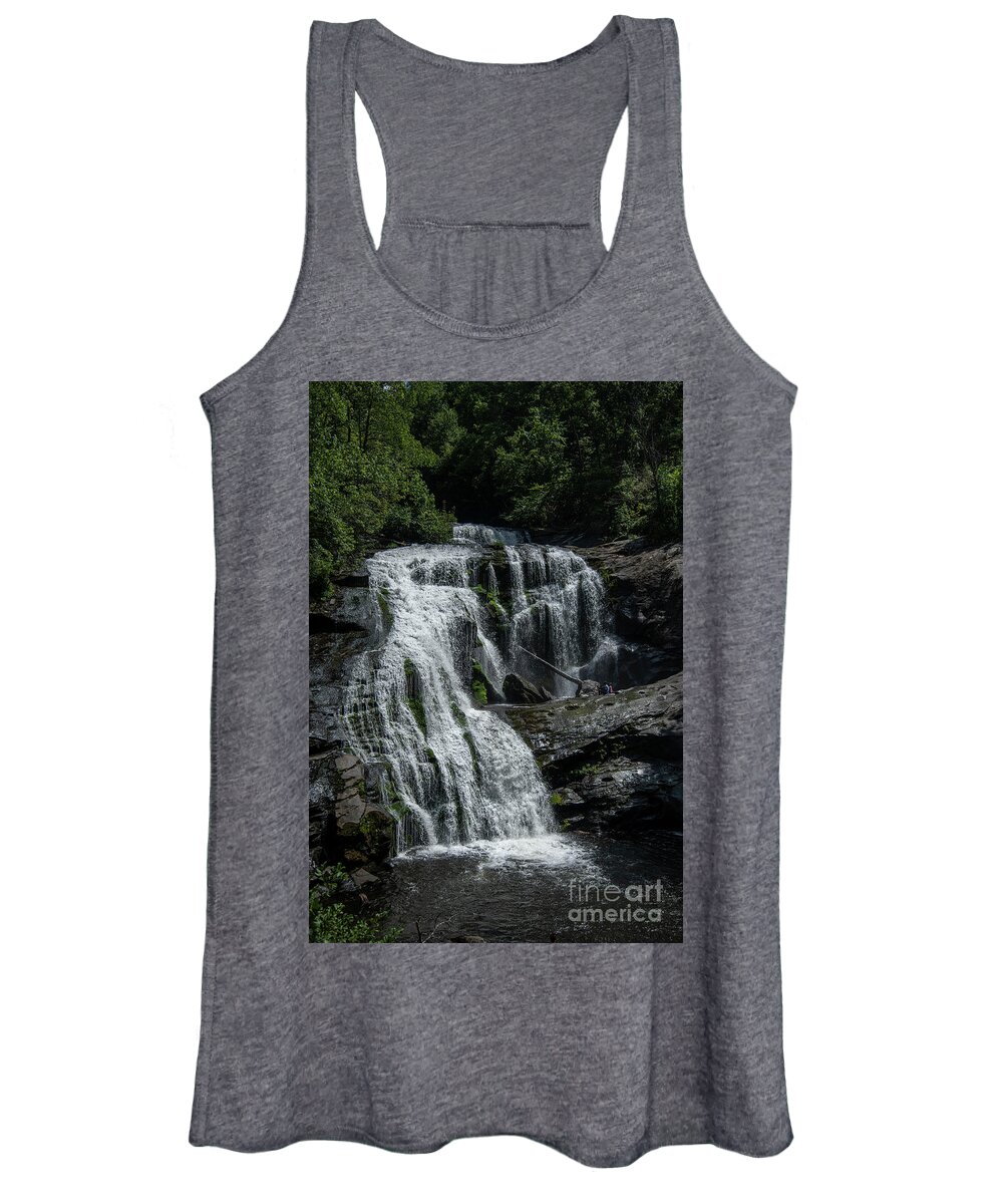 3645 Women's Tank Top featuring the photograph Bald River Falls #2 by FineArtRoyal Joshua Mimbs