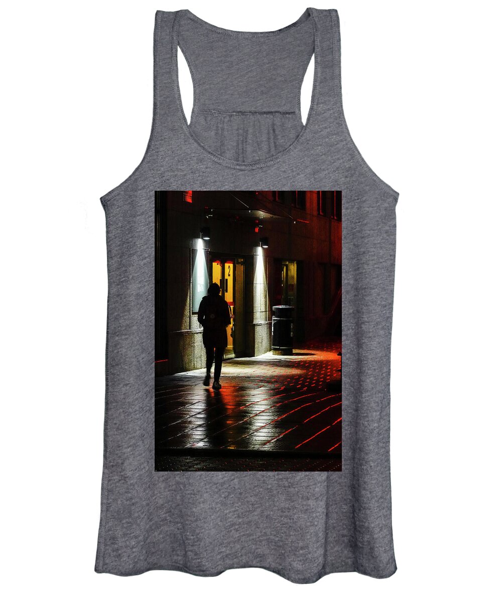 Europe Women's Tank Top featuring the photograph Stockholm night #2 by Alexander Farnsworth