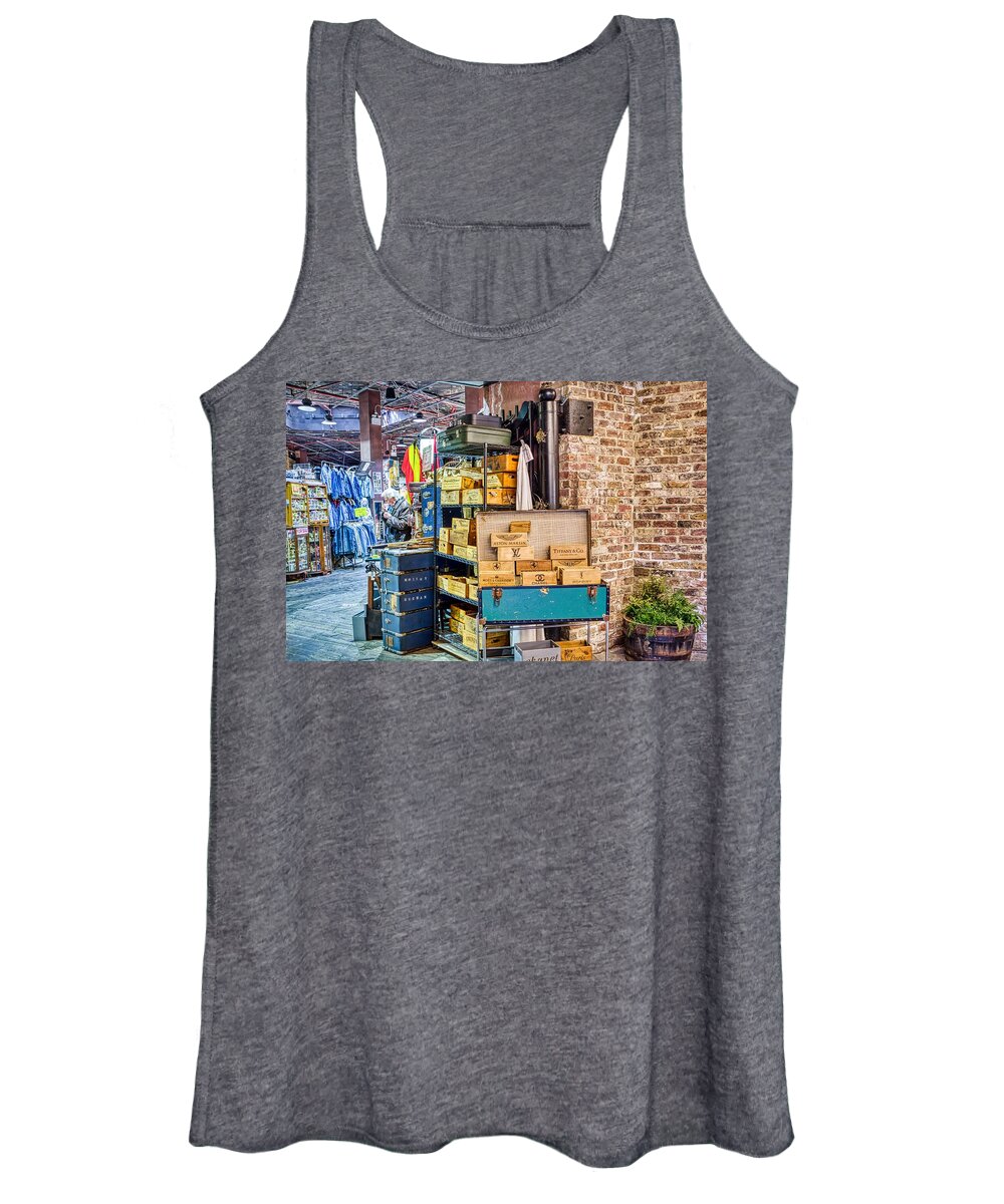 Stables Market Women's Tank Top featuring the photograph Stables Market #3 by Raymond Hill