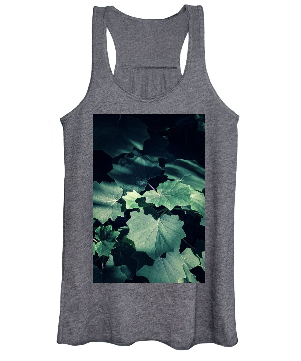 Decoration Women's Tank Top featuring the photograph Green plants in natural conditions #7 by Benoit Bruchez