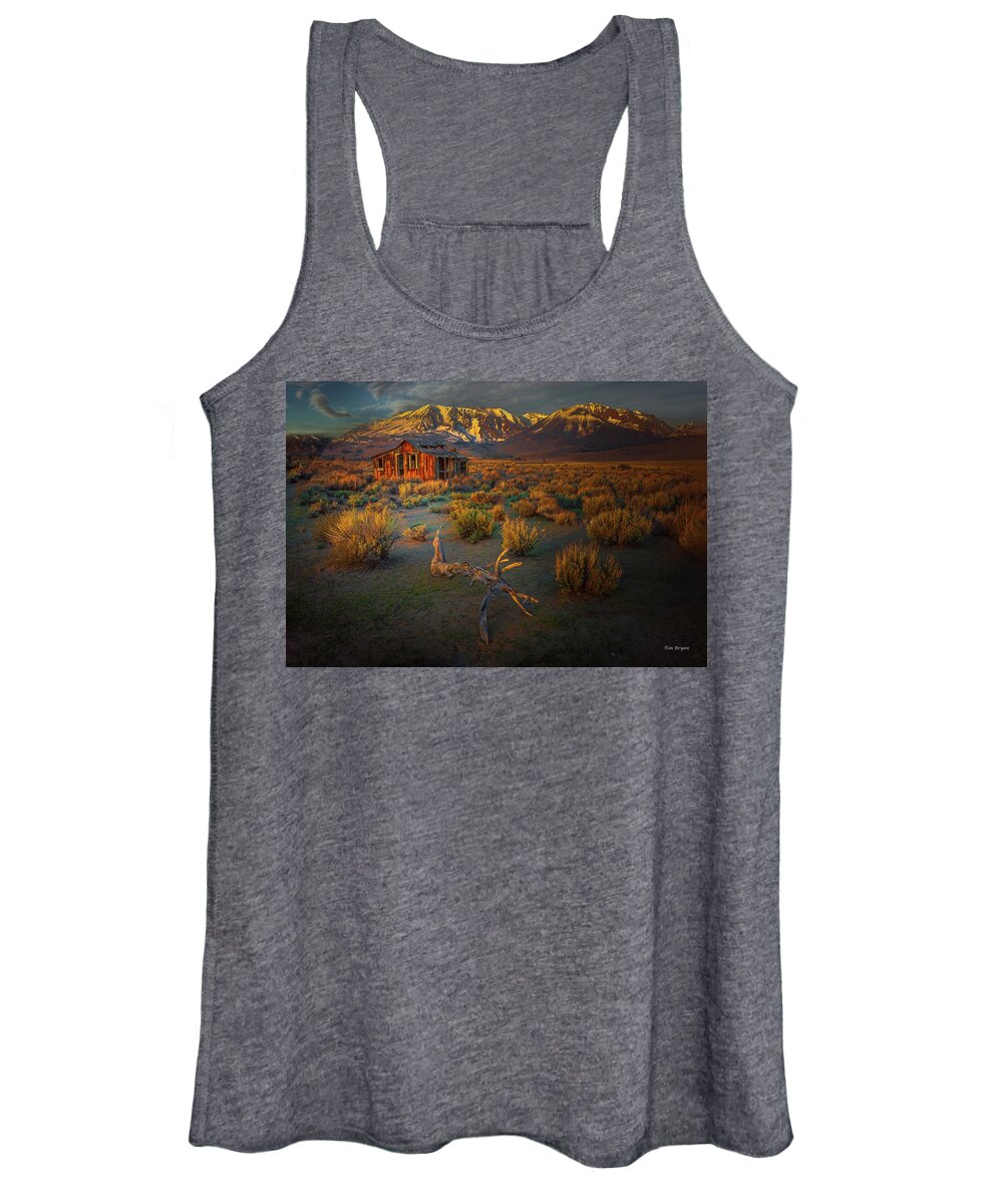 California Women's Tank Top featuring the photograph A Lee Vining Moment by Tim Bryan