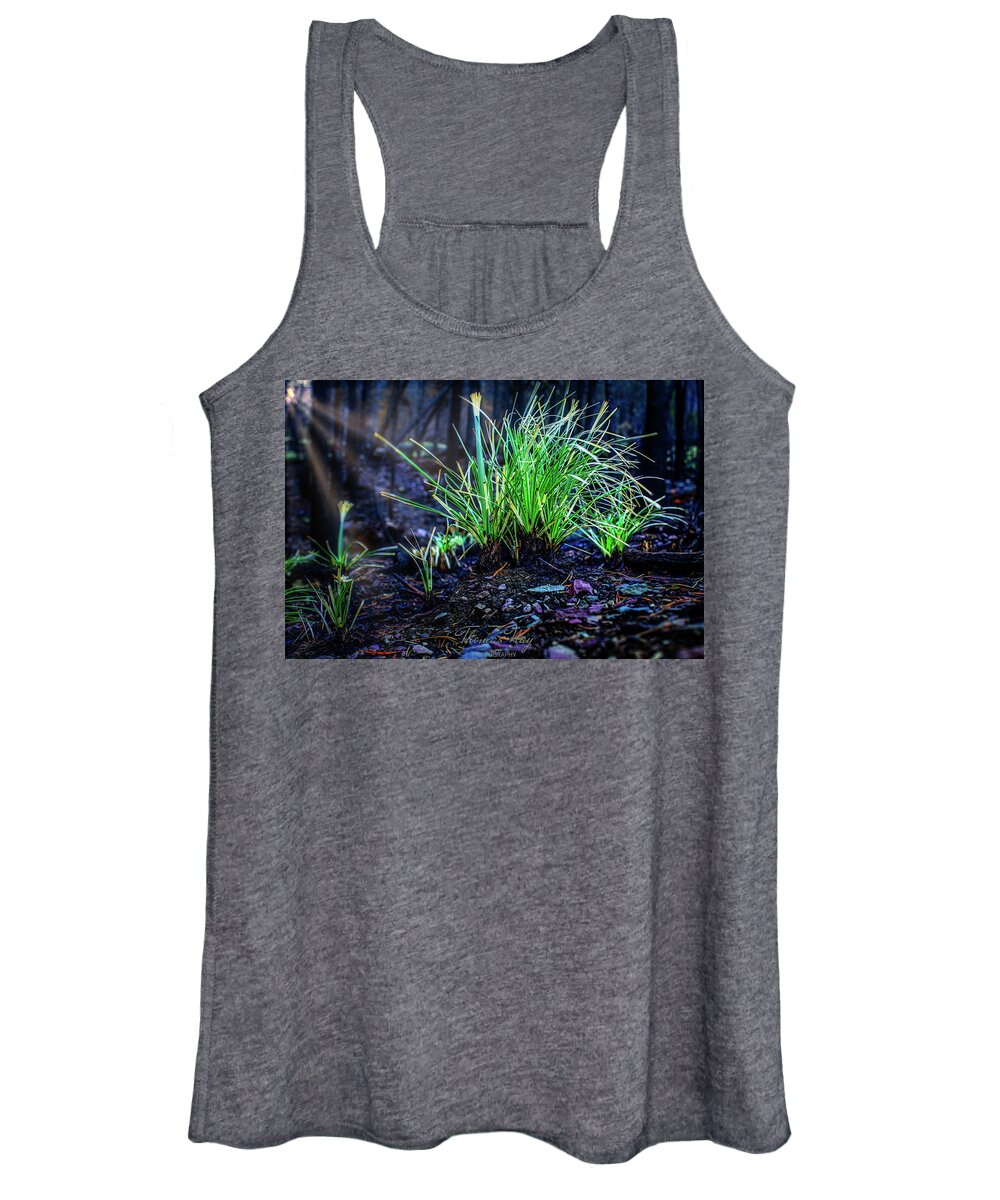 Beargrass Women's Tank Top featuring the photograph After the fire by Thomas Nay