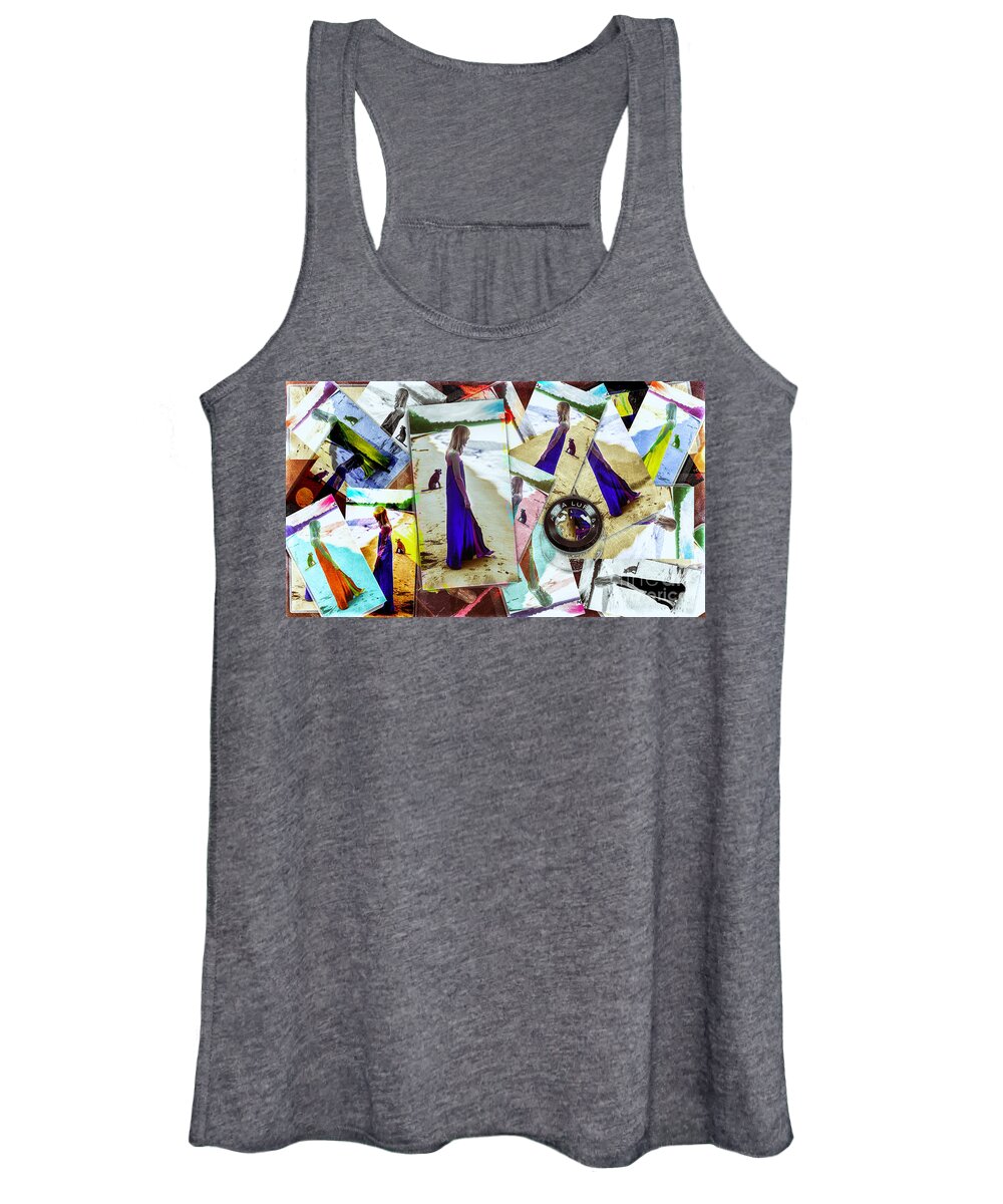 Digital Women's Tank Top featuring the digital art Agfa Lupe 6x by Anthony Ellis