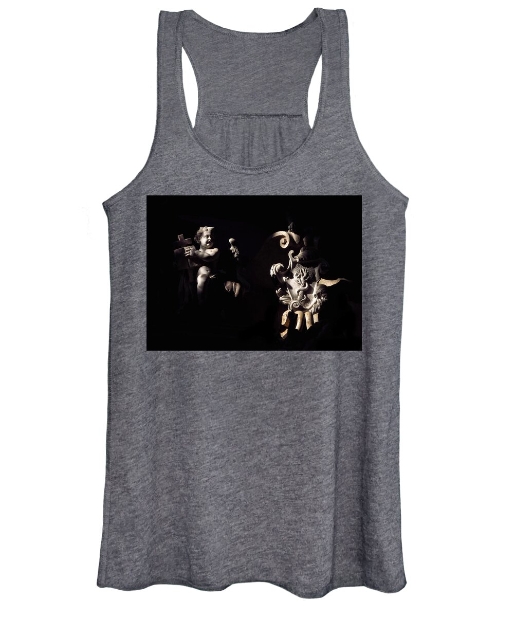 Venice Women's Tank Top featuring the photograph Angels and demons by Eyes Of CC