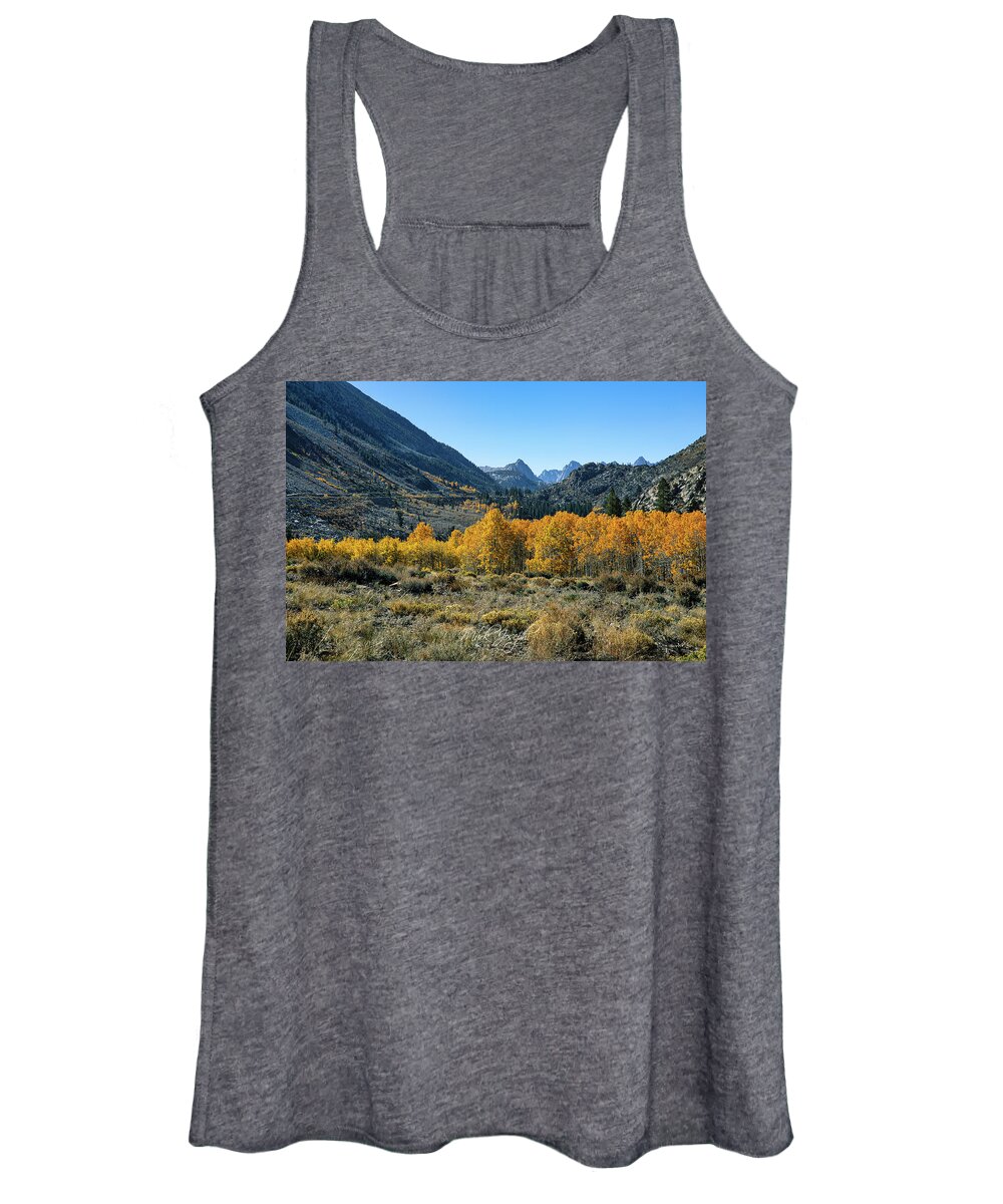 Landscape Women's Tank Top featuring the photograph Aspendell by Mark Joseph