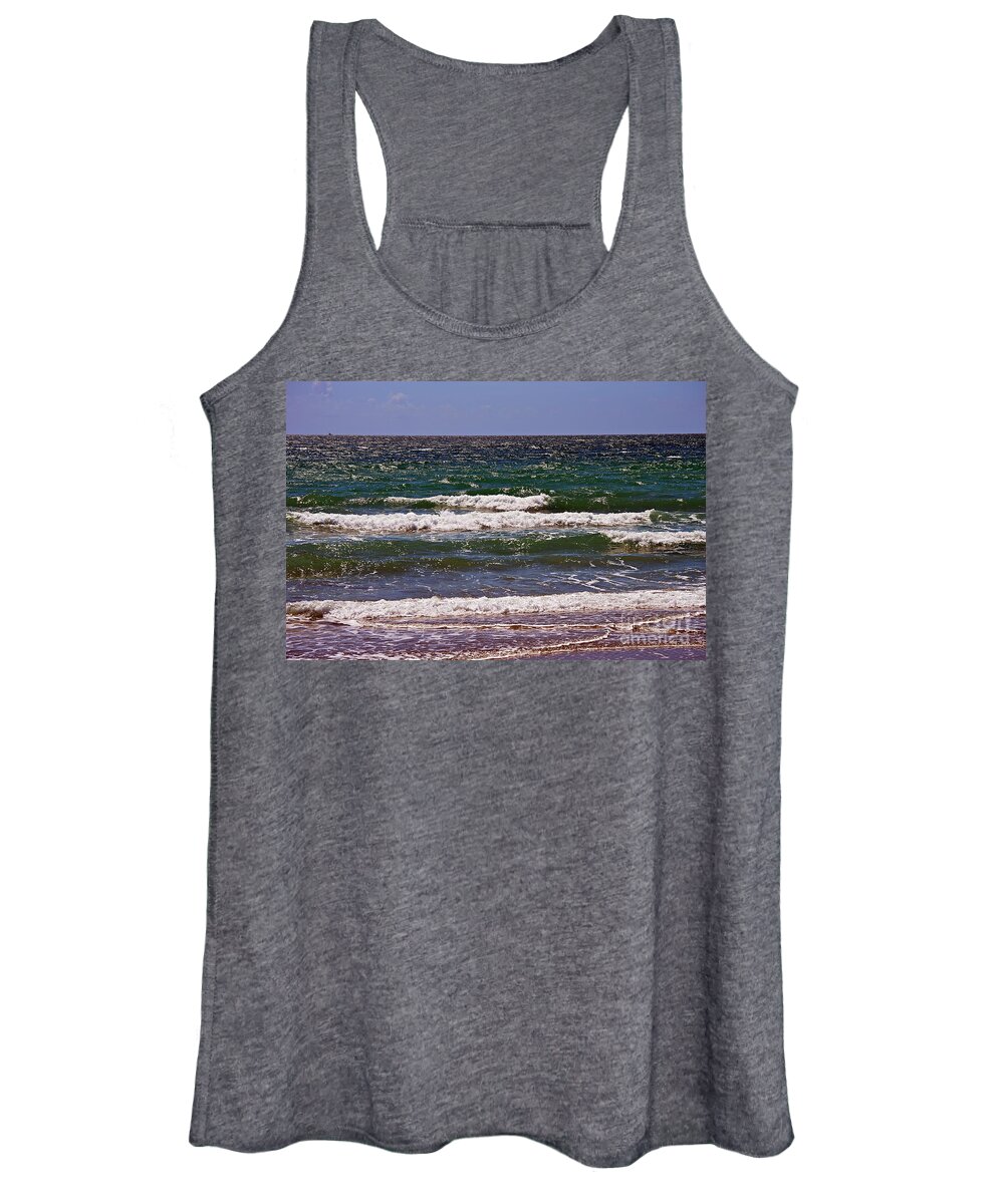 Atlantic Women's Tank Top featuring the photograph Atlantic by Thomas Schroeder