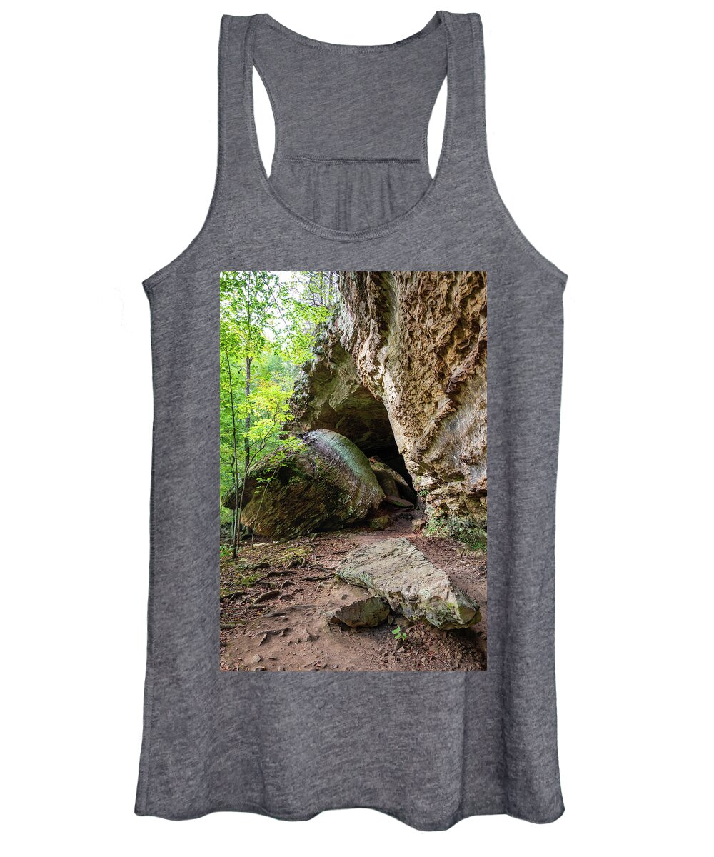 Boulder Women's Tank Top featuring the photograph Bell Smith Bluff by Grant Twiss