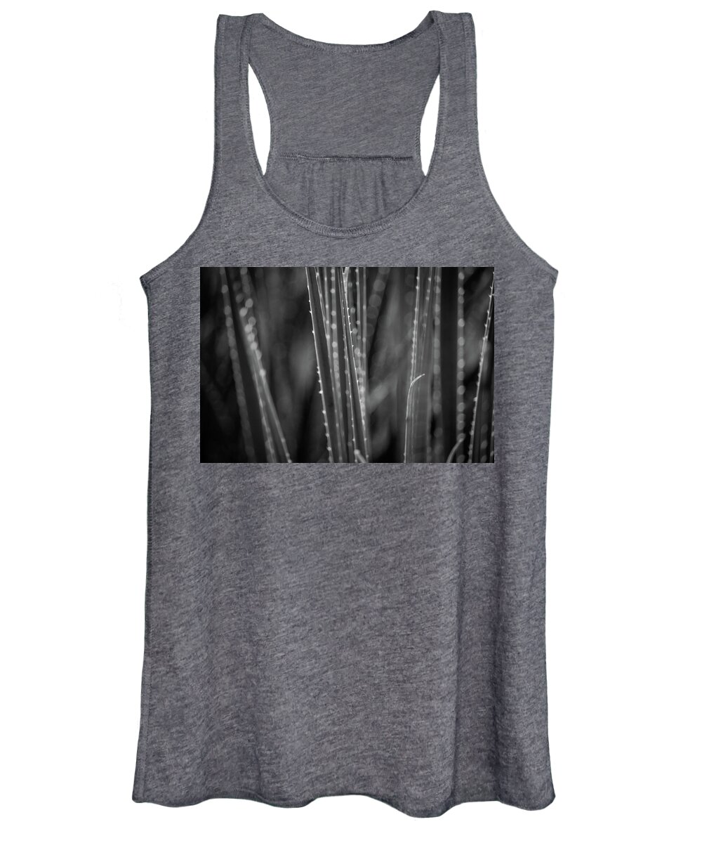 Grass Women's Tank Top featuring the photograph Blades by Rick Nelson