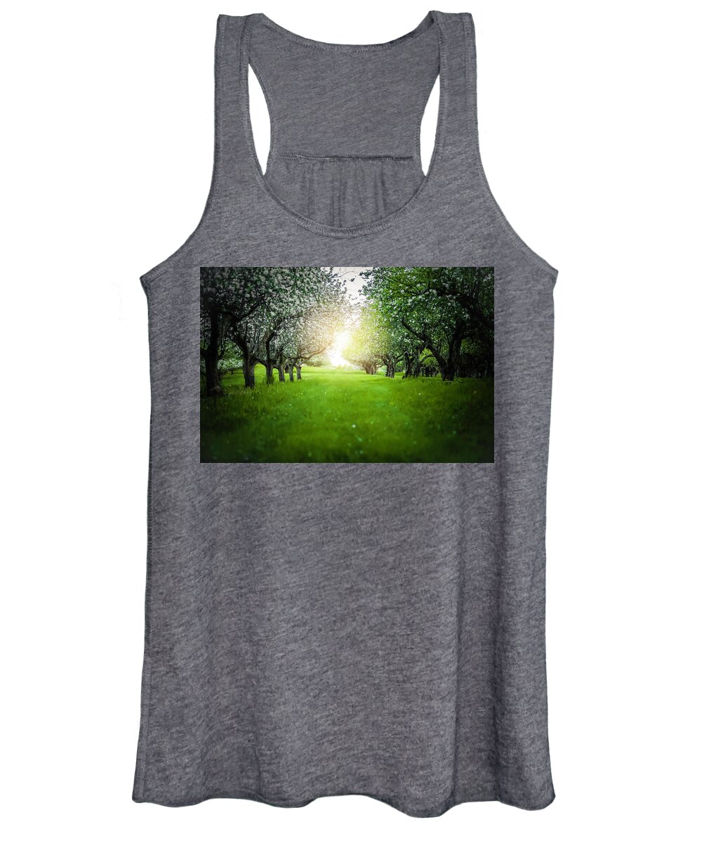  Women's Tank Top featuring the photograph Blossum Heaven by Nicole Engstrom
