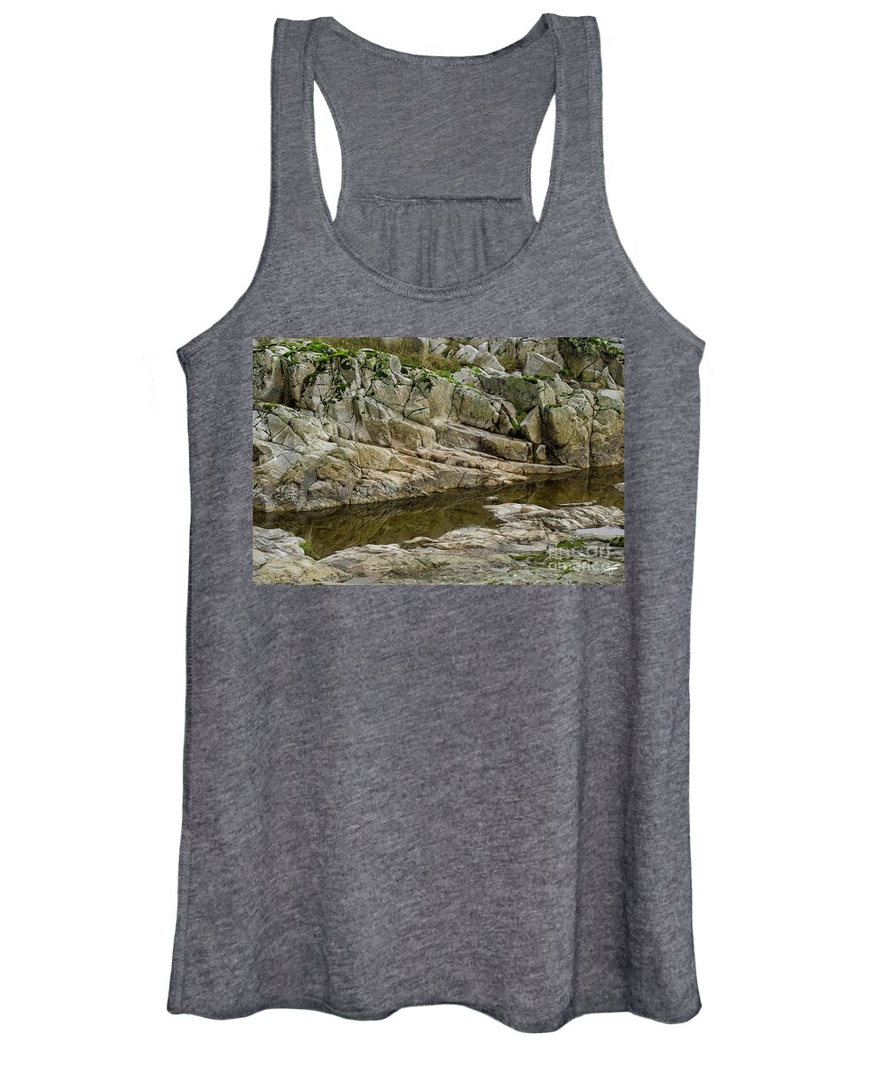Boulder Women's Tank Top featuring the photograph Boulder Reflections by Theresa Fairchild