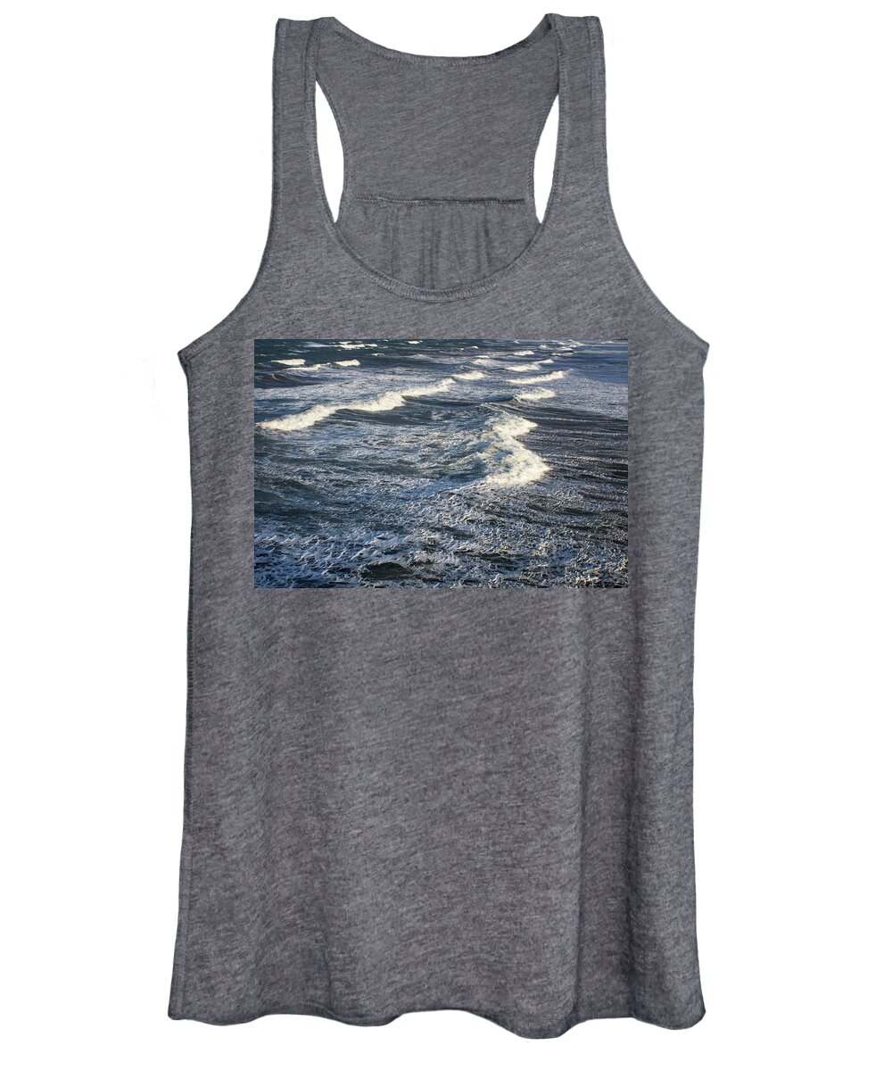 Seascape Women's Tank Top featuring the photograph Breakers by Ruth Crofts Photography