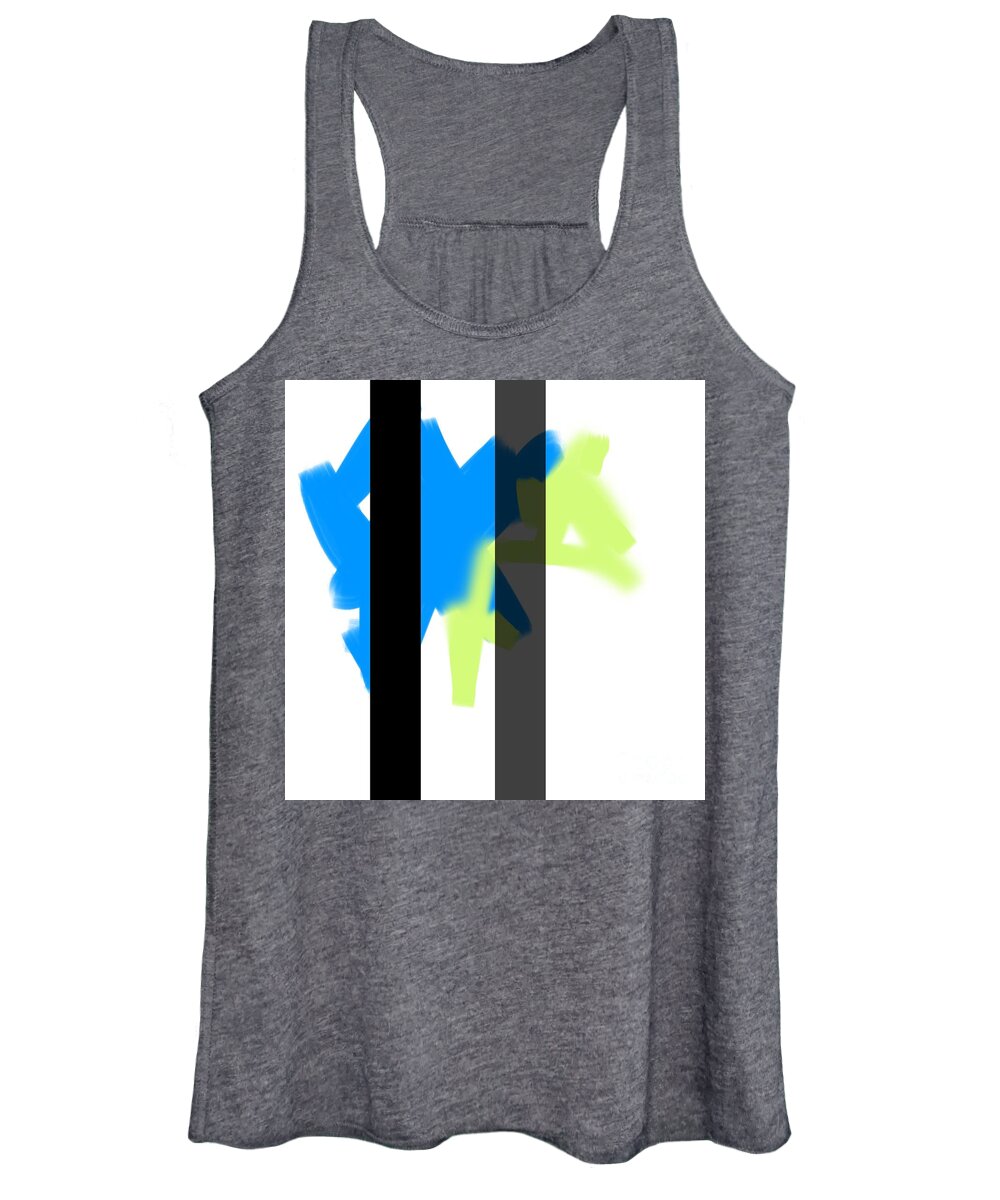 Contemporary Art Women's Tank Top featuring the digital art But Maybe This Is Too Cliche by Jeremiah Ray