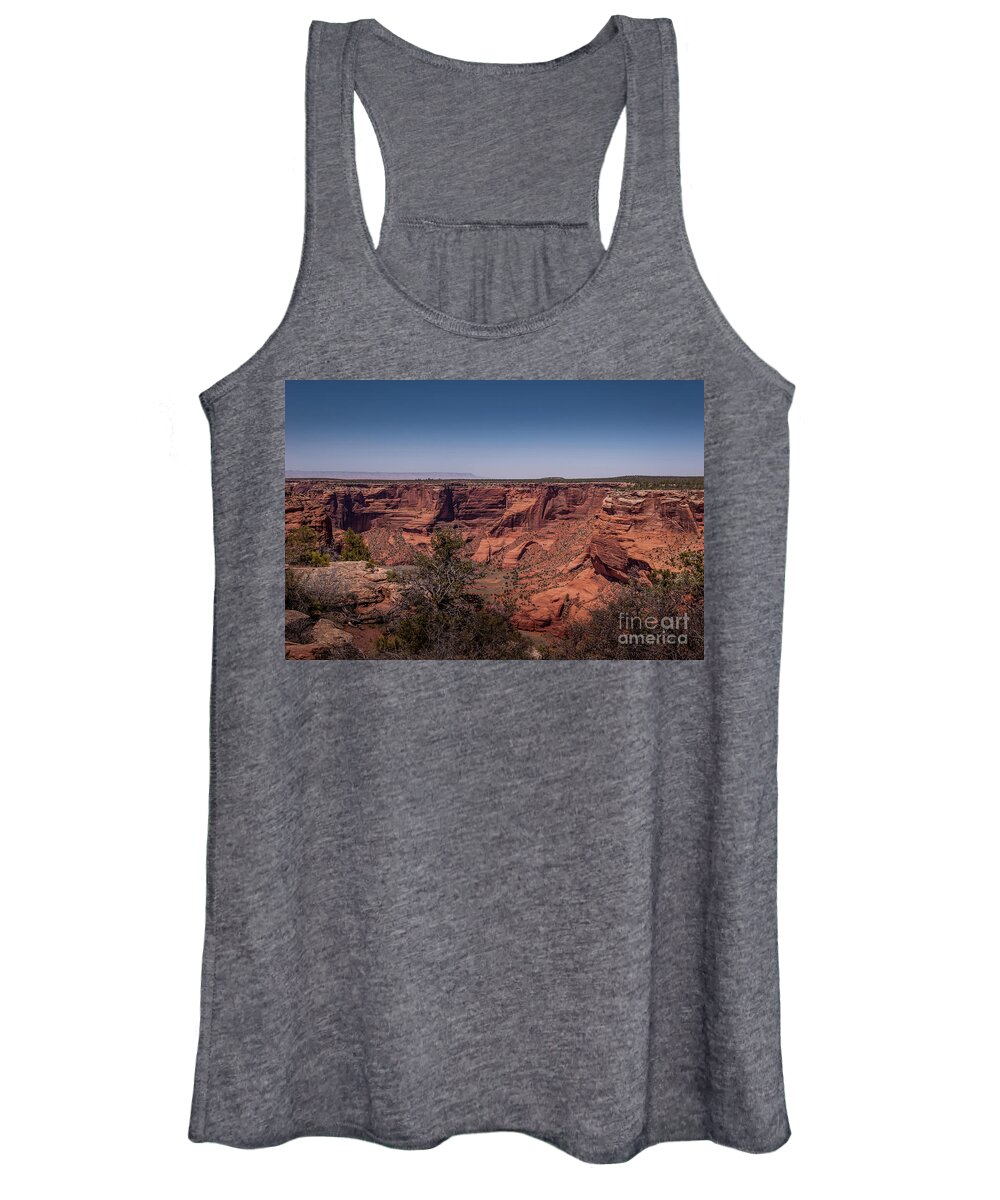 Navajo Nation Women's Tank Top featuring the photograph Canyon de Chelly #1 by Blake Webster