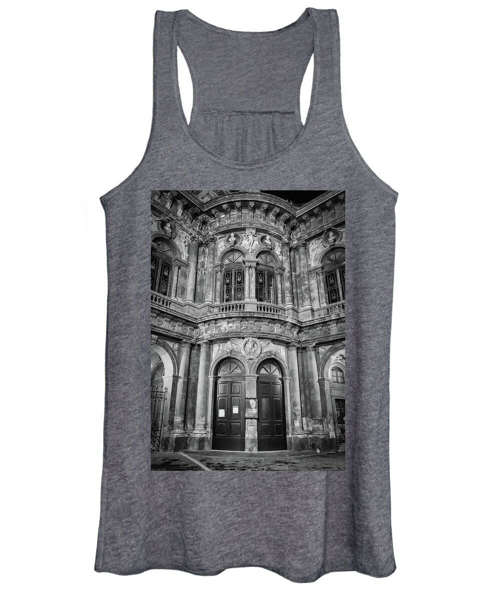 Italy Women's Tank Top featuring the photograph Classic Architecture of Sicily by Monroe Payne