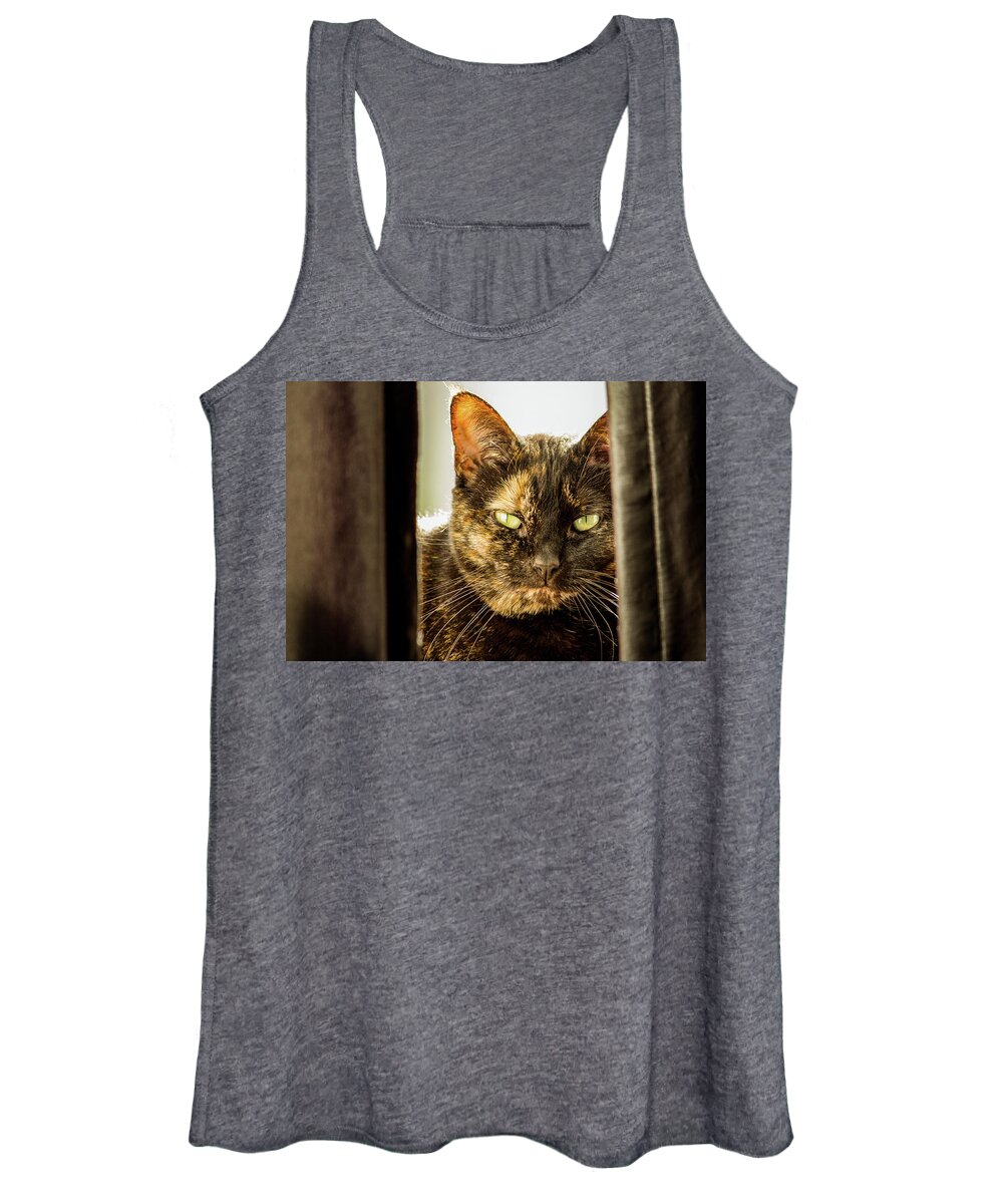 Coco Women's Tank Top featuring the photograph Coco by Denise Kopko