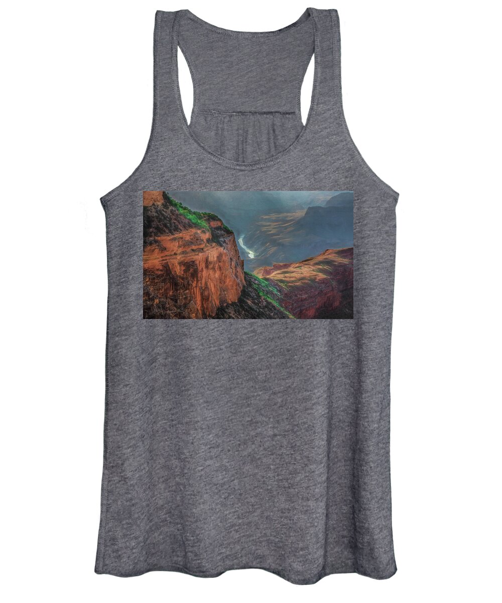 Grand Canyon Women's Tank Top featuring the photograph Colorado River View by Kevin Lane