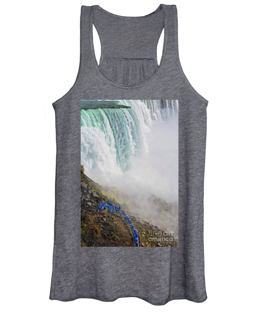 Falls Women's Tank Top featuring the photograph Colossus by Dheeraj Mutha