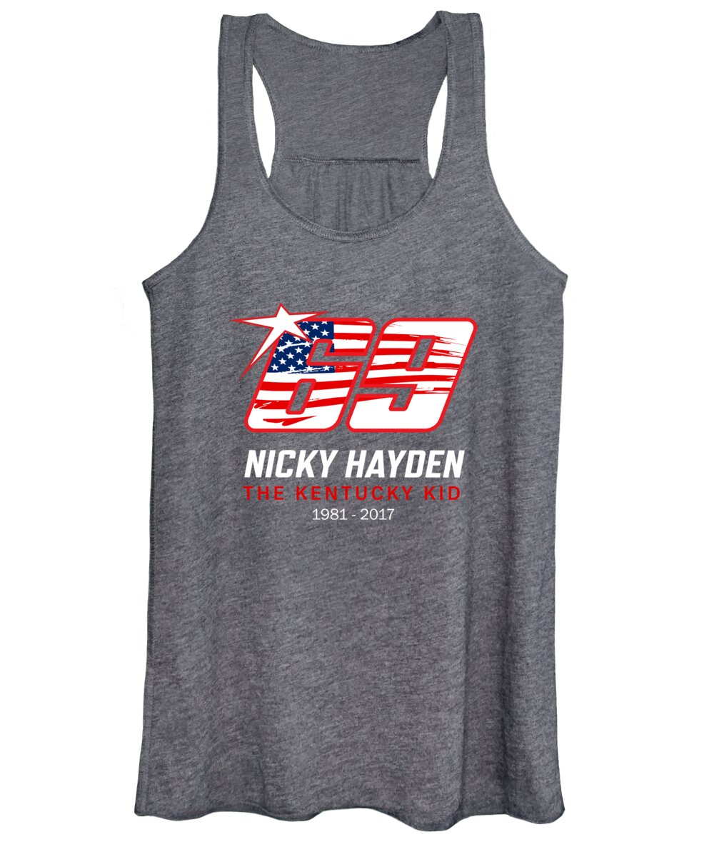 Condolence for Nicky Hayden Best Unisex Trending Handmade T Shirt Trending  Graphic Tee Cool Summer Women's Tank Top by Natika Boney - Pixels Merch