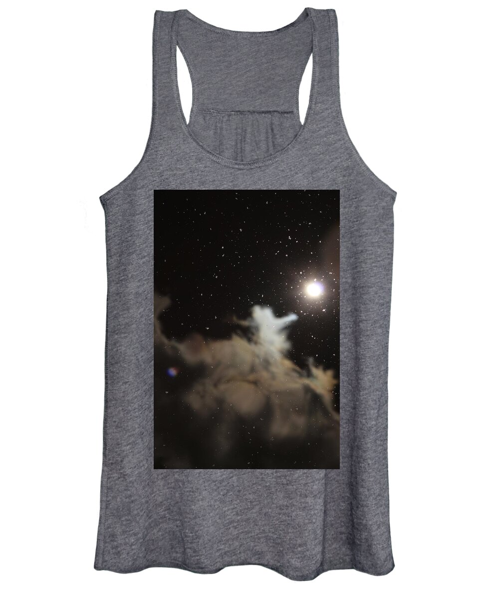 Jane Ford Women's Tank Top featuring the photograph Cosmos in Water by Jane Ford