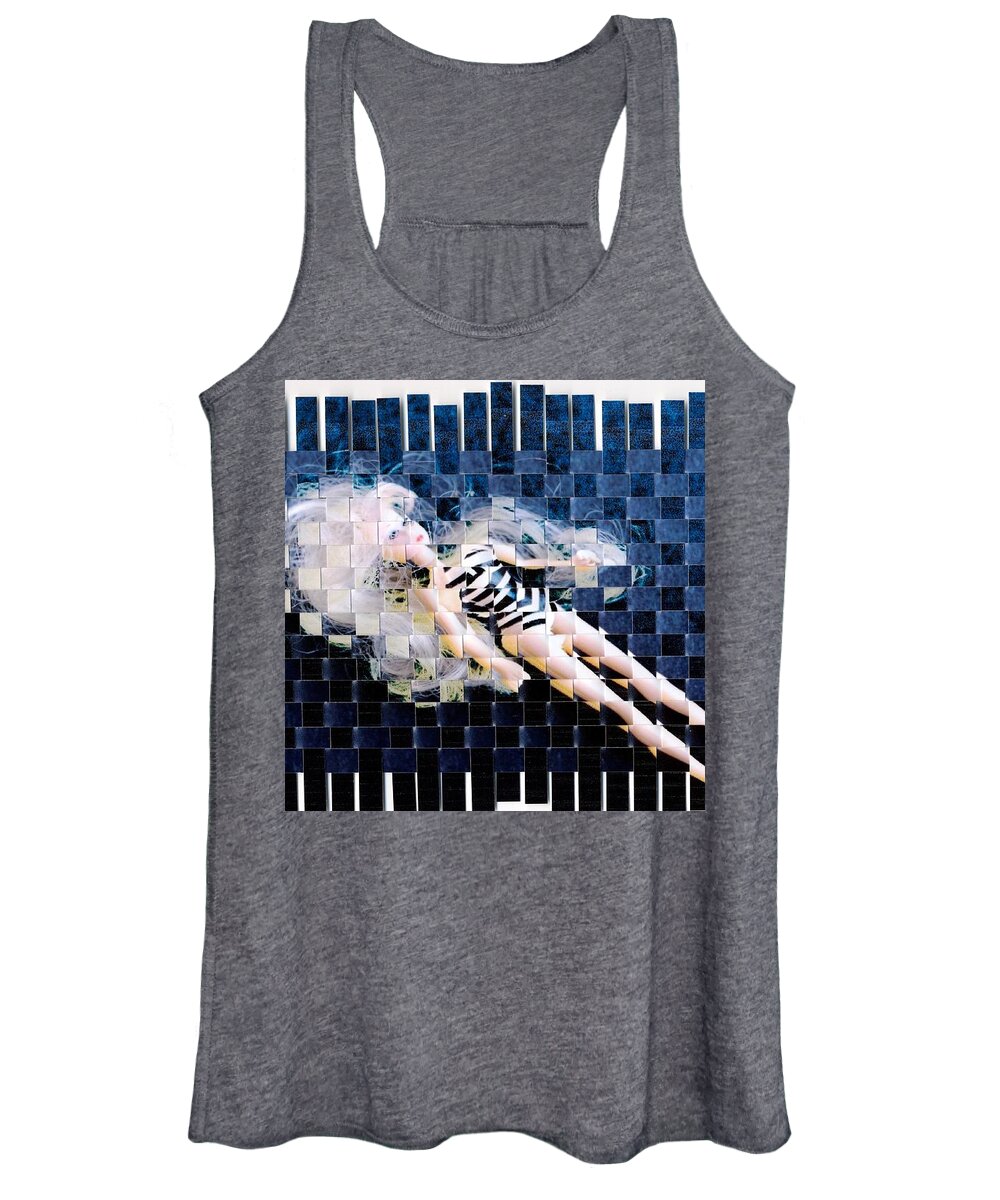 Barbie Doll Women's Tank Top featuring the photograph Deconstructed Barbie by Valerie Brown