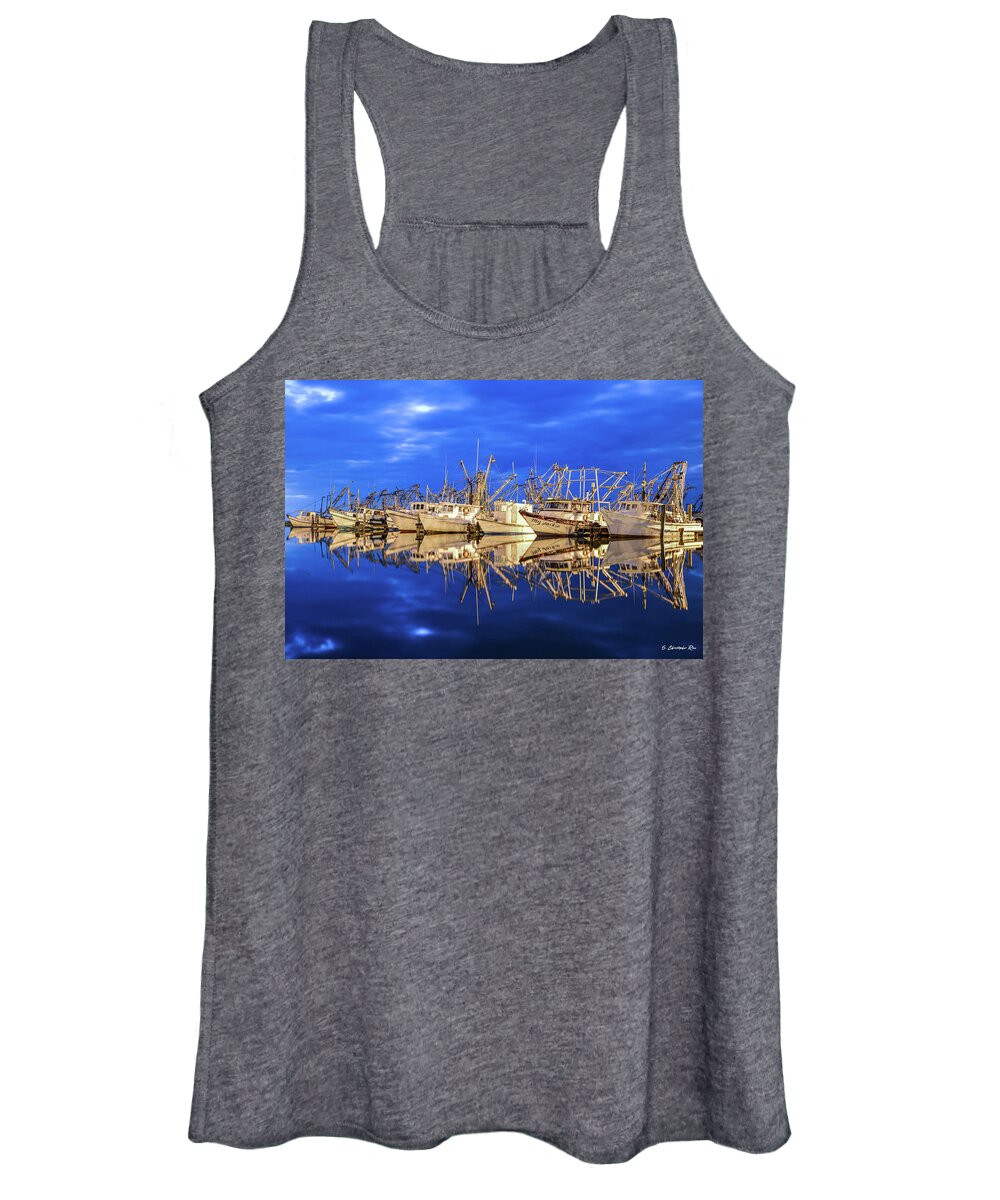 Fulton Women's Tank Top featuring the photograph Drakkar by Christopher Rice