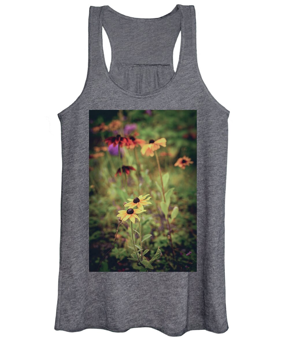 Flowers Women's Tank Top featuring the photograph Drawing in by Gavin Lewis