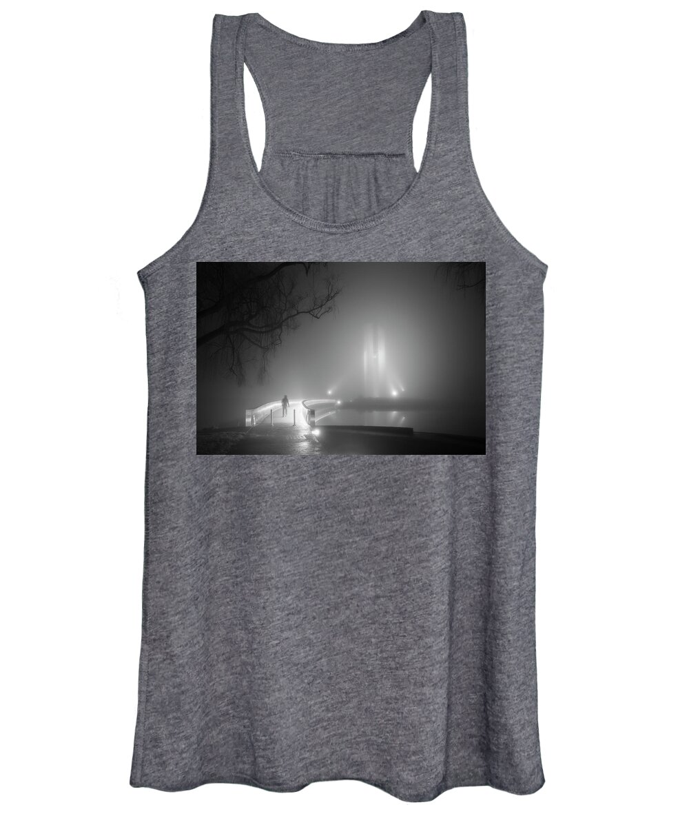 Astrophotography Women's Tank Top featuring the photograph Dream Walk by Ari Rex