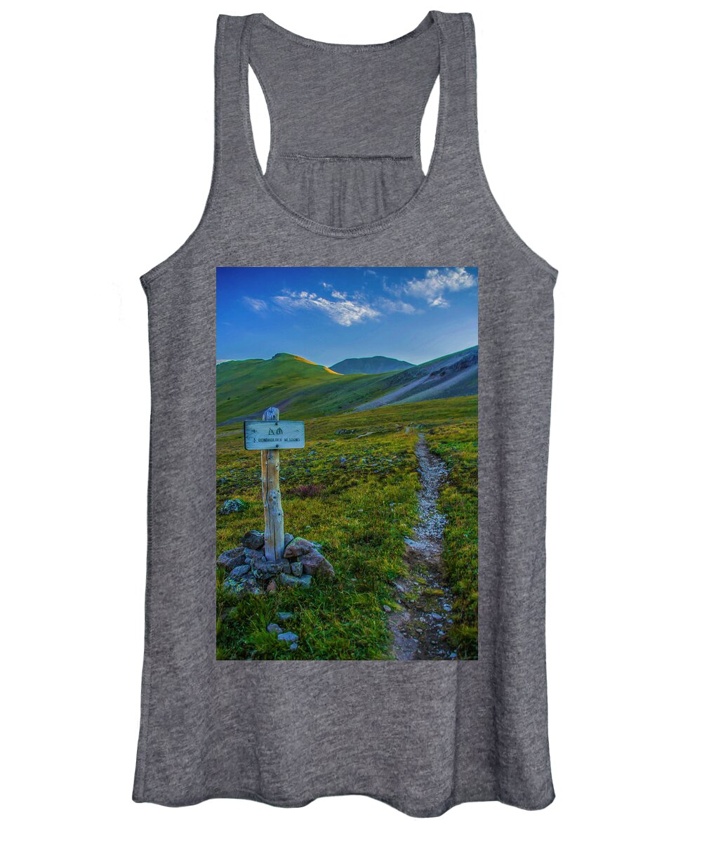 Cmt Women's Tank Top featuring the photograph Early Morning on the CMT by Doug Scrima