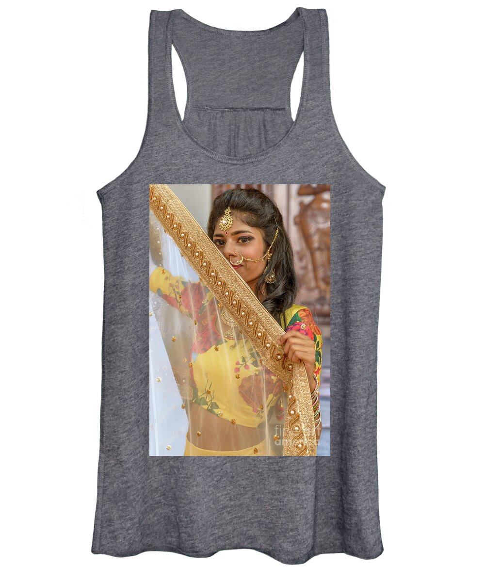 People Women's Tank Top featuring the photograph Faces of Singapore 03 by Werner Padarin