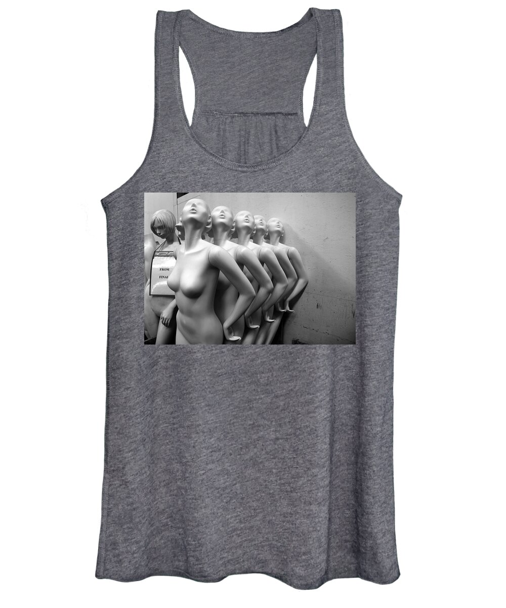 Victorias Secret Women's Tank Top featuring the photograph Female Manneuins by Rick Wilking