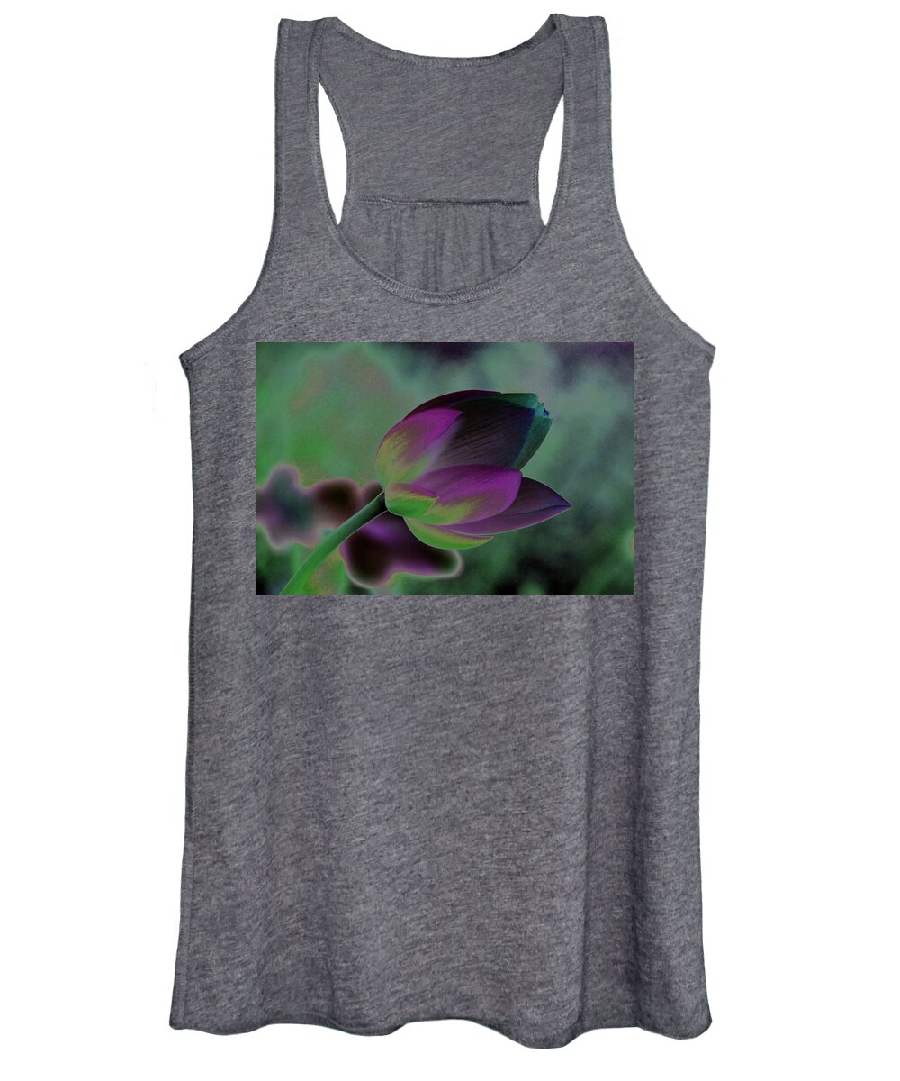 Flower Women's Tank Top featuring the photograph Filtered Lotus 1268 by Carolyn Stagger Cokley