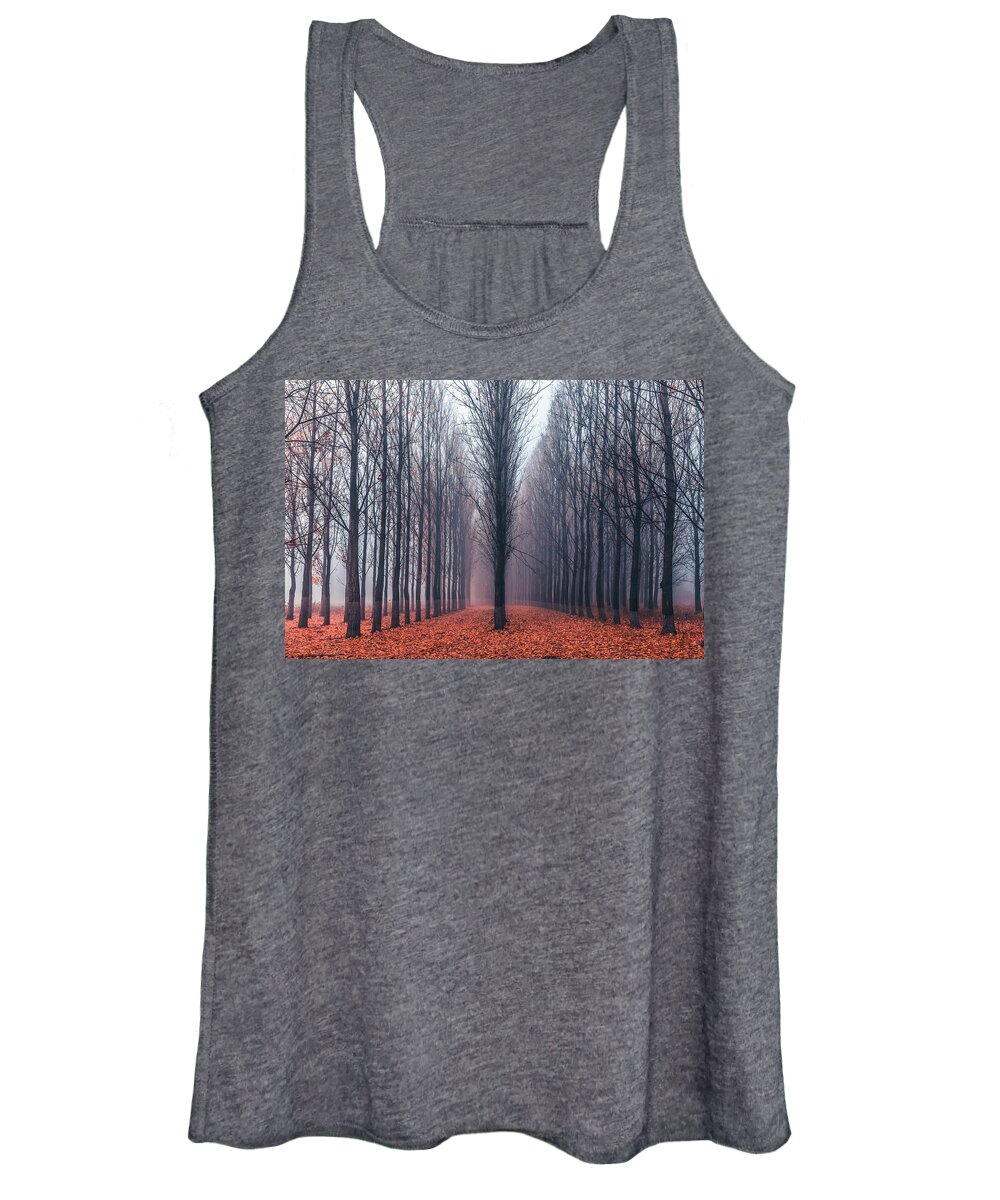 Anevsko Kale Women's Tank Top featuring the photograph First In the Line by Evgeni Dinev