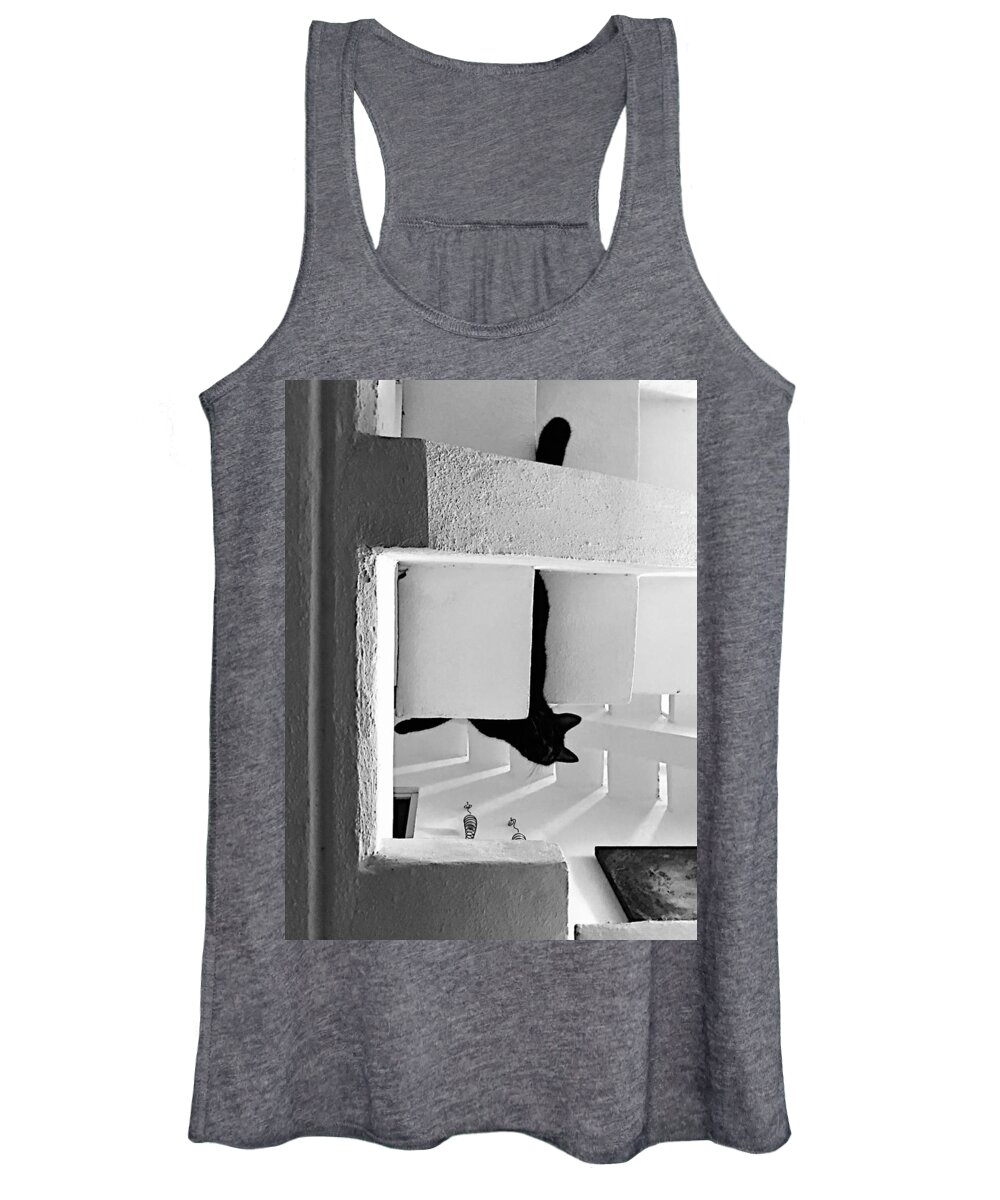  Women's Tank Top featuring the photograph Floating by Valerie Greene