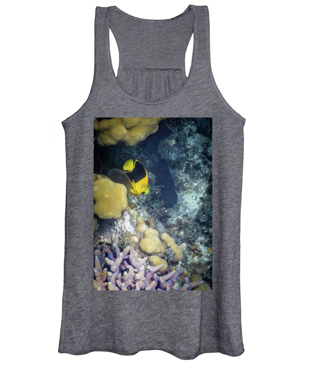 Animals Women's Tank Top featuring the photograph Greetings by Lynne Browne