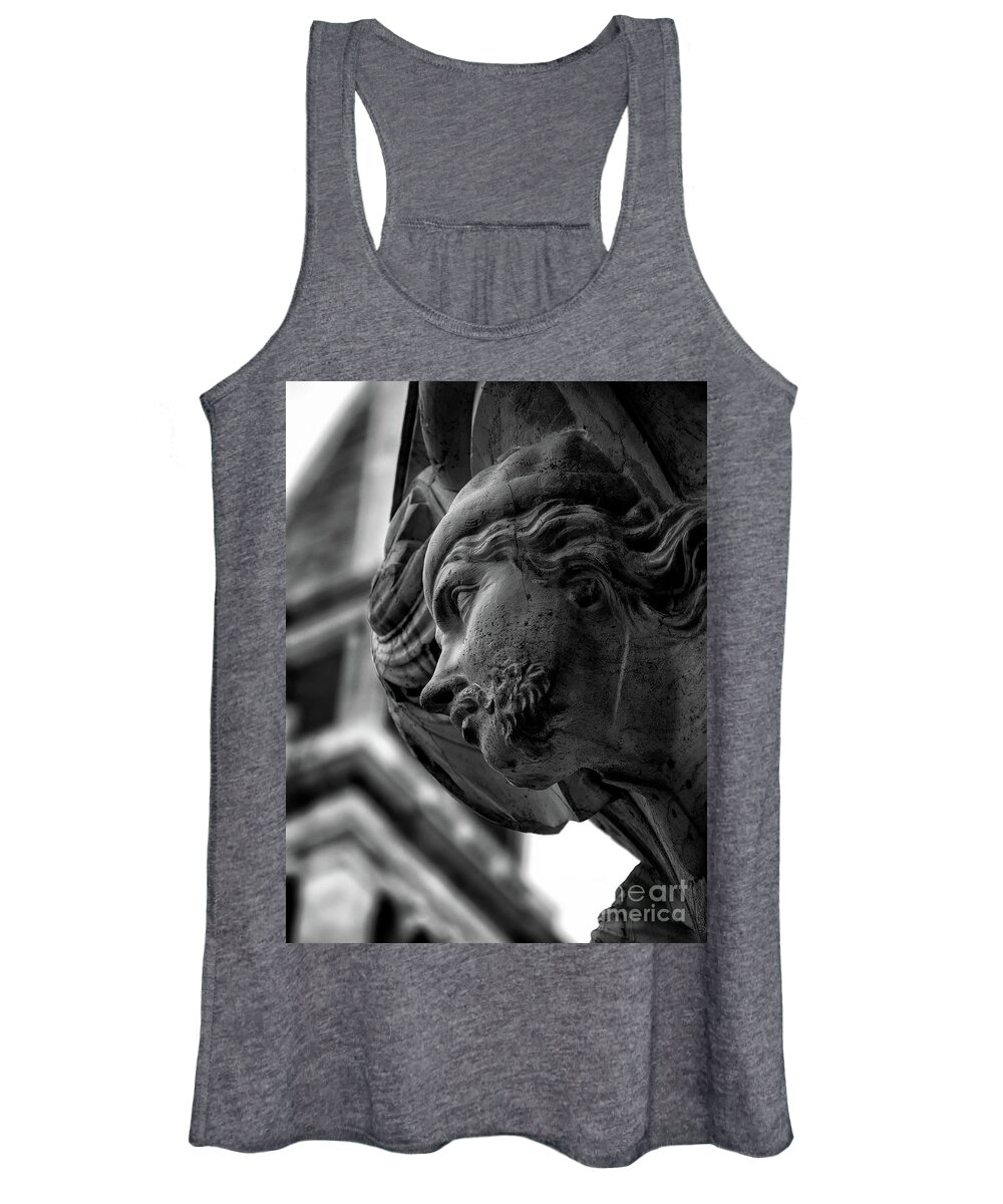 St. Mark's Tower Women's Tank Top featuring the photograph Guarding St. Mark's Tower by Doug Sturgess